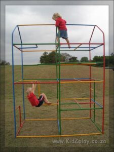 KidZplay Chidren's steel frame climbing frame. Rolling...